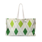 Weekender Bag St Patricks Green Diamonds