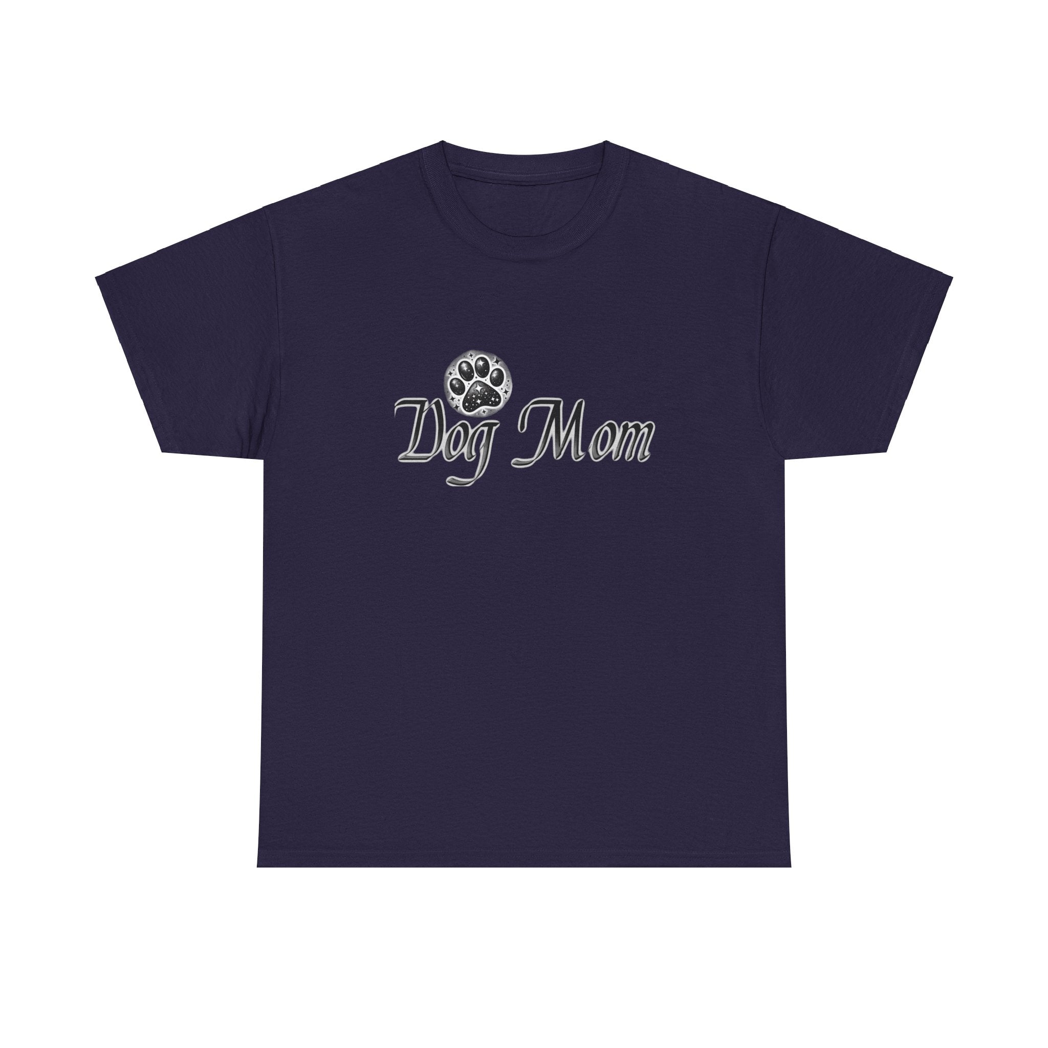 Dog Mom B/W Unisex Heavy Cotton Tee