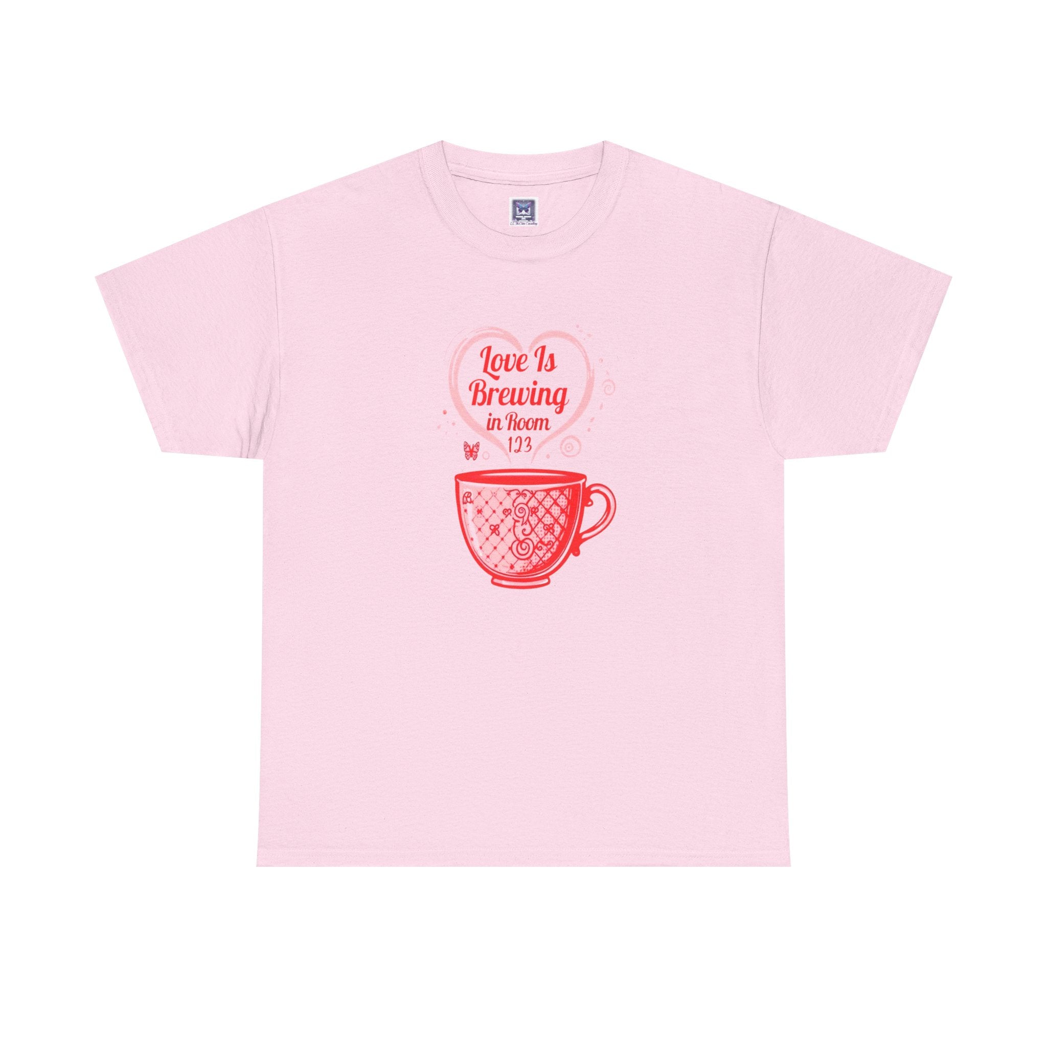 [NEW] Love Is Brewing in Room ... Customizable Tee