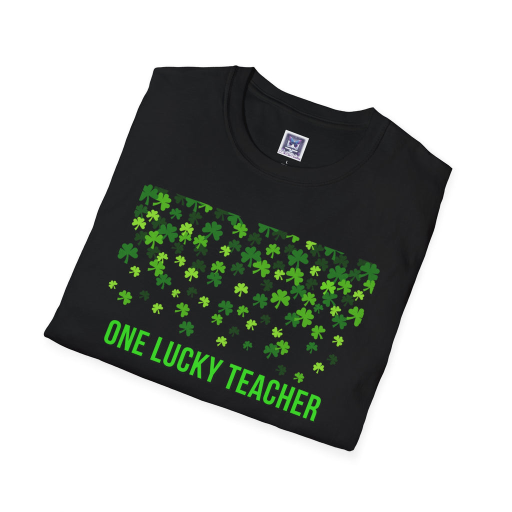 One Lucky Teacher Unisex Softstyle T-Shirt