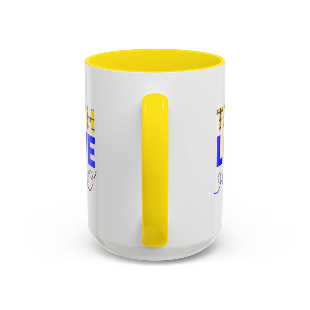Teach Love Inspire Accent Coffee Mug