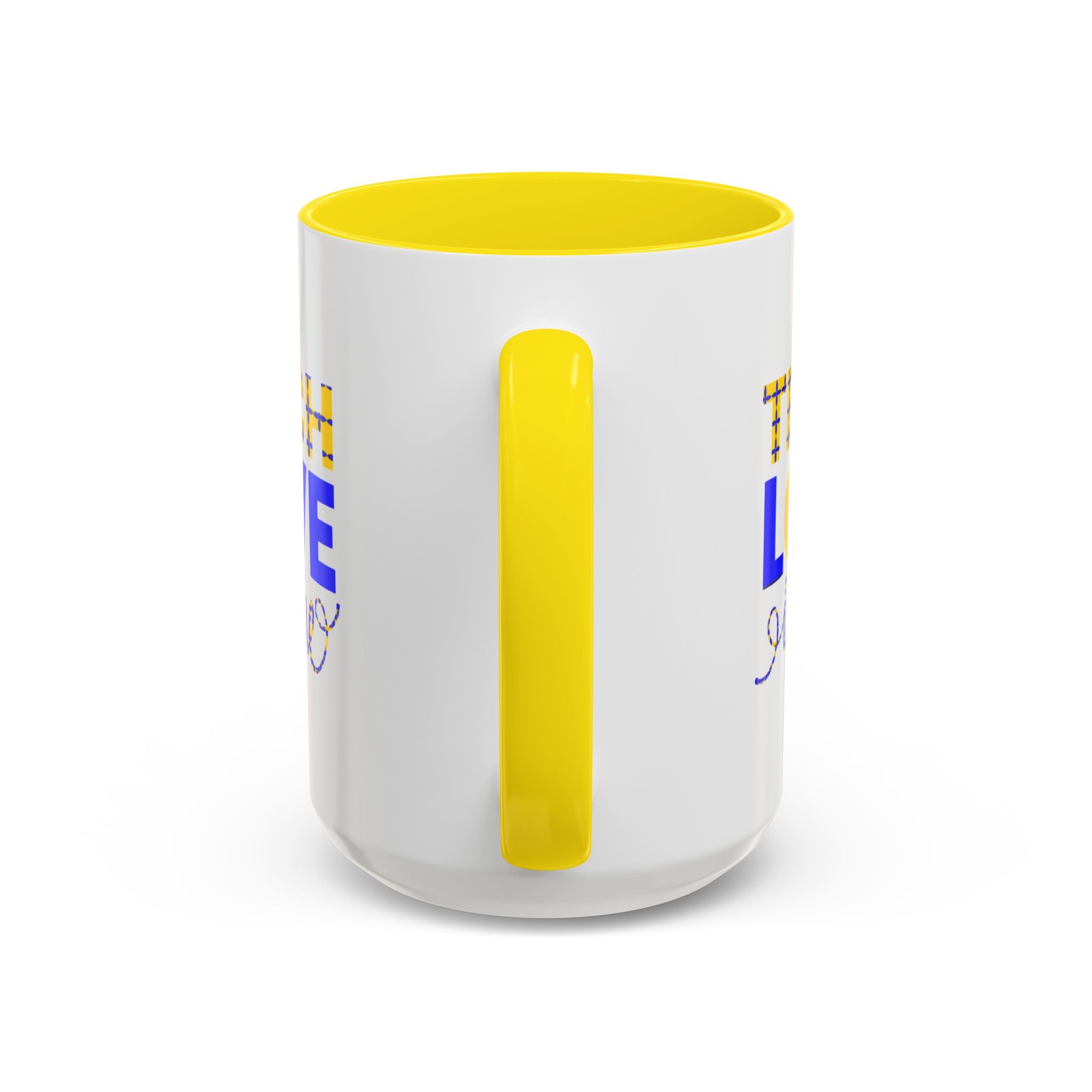 Teach Love Inspire Accent Coffee Mug