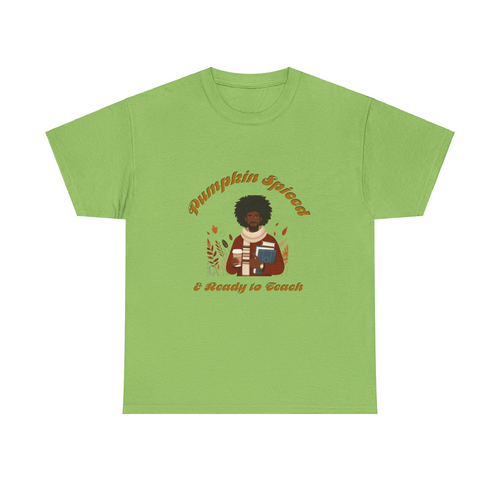 Pumpkin Spiced 4 Unisex Heavy Cotton Tee