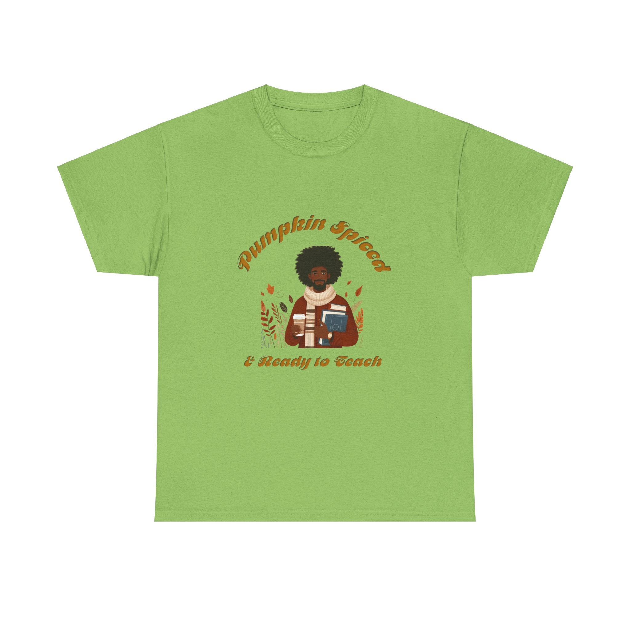 Pumpkin Spiced 4 Unisex Heavy Cotton Tee