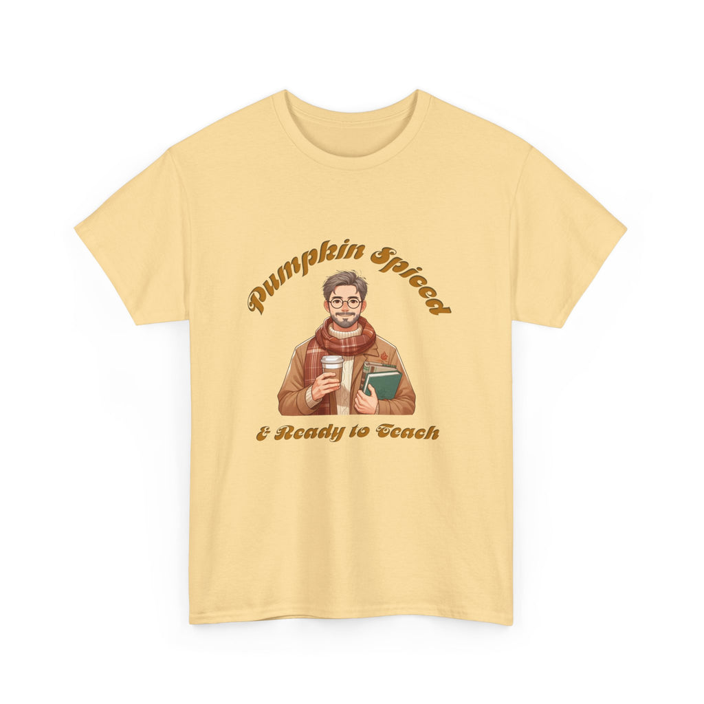 Pumpkin Spiced 7 Unisex Heavy Cotton Tee