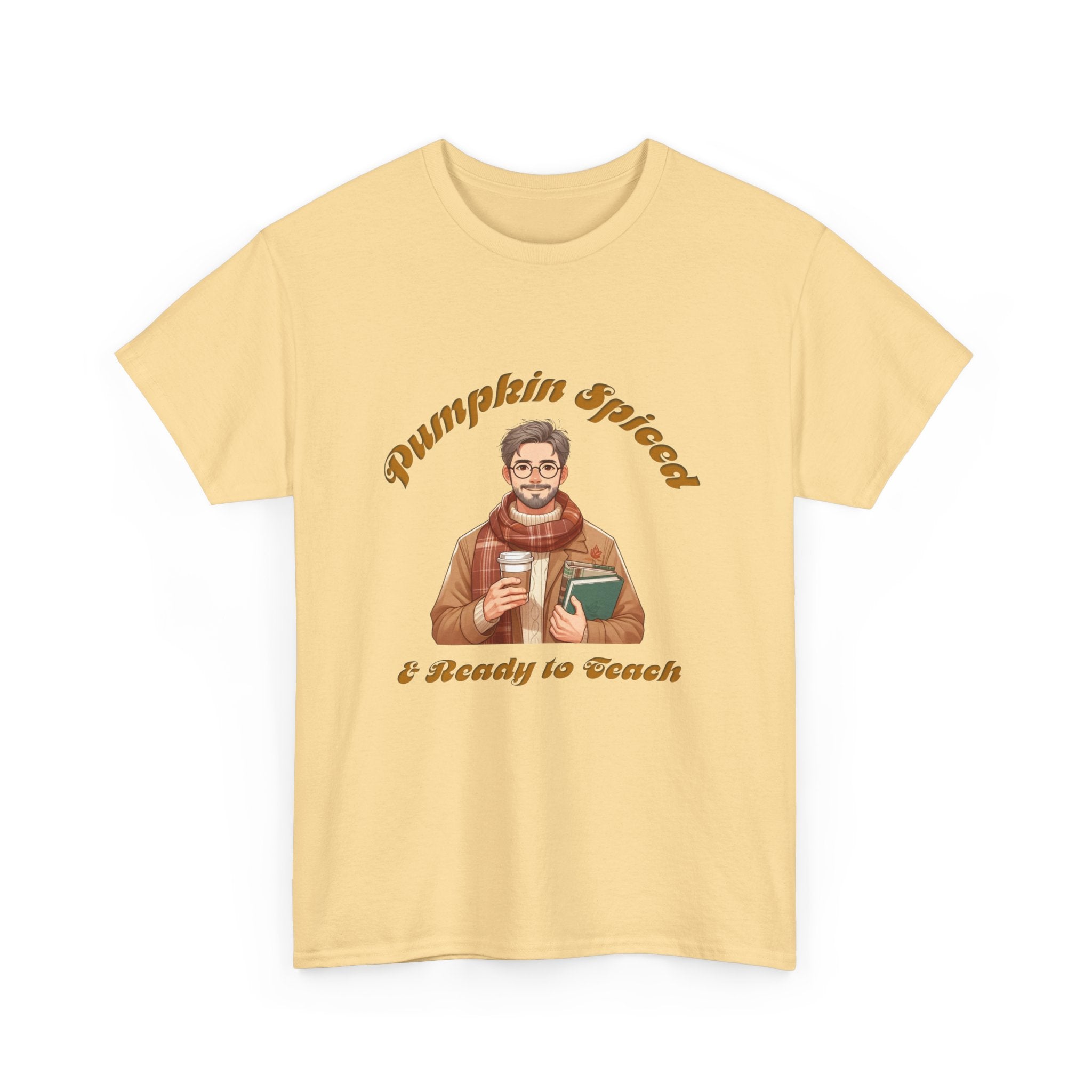 Pumpkin Spiced 7 Unisex Heavy Cotton Tee