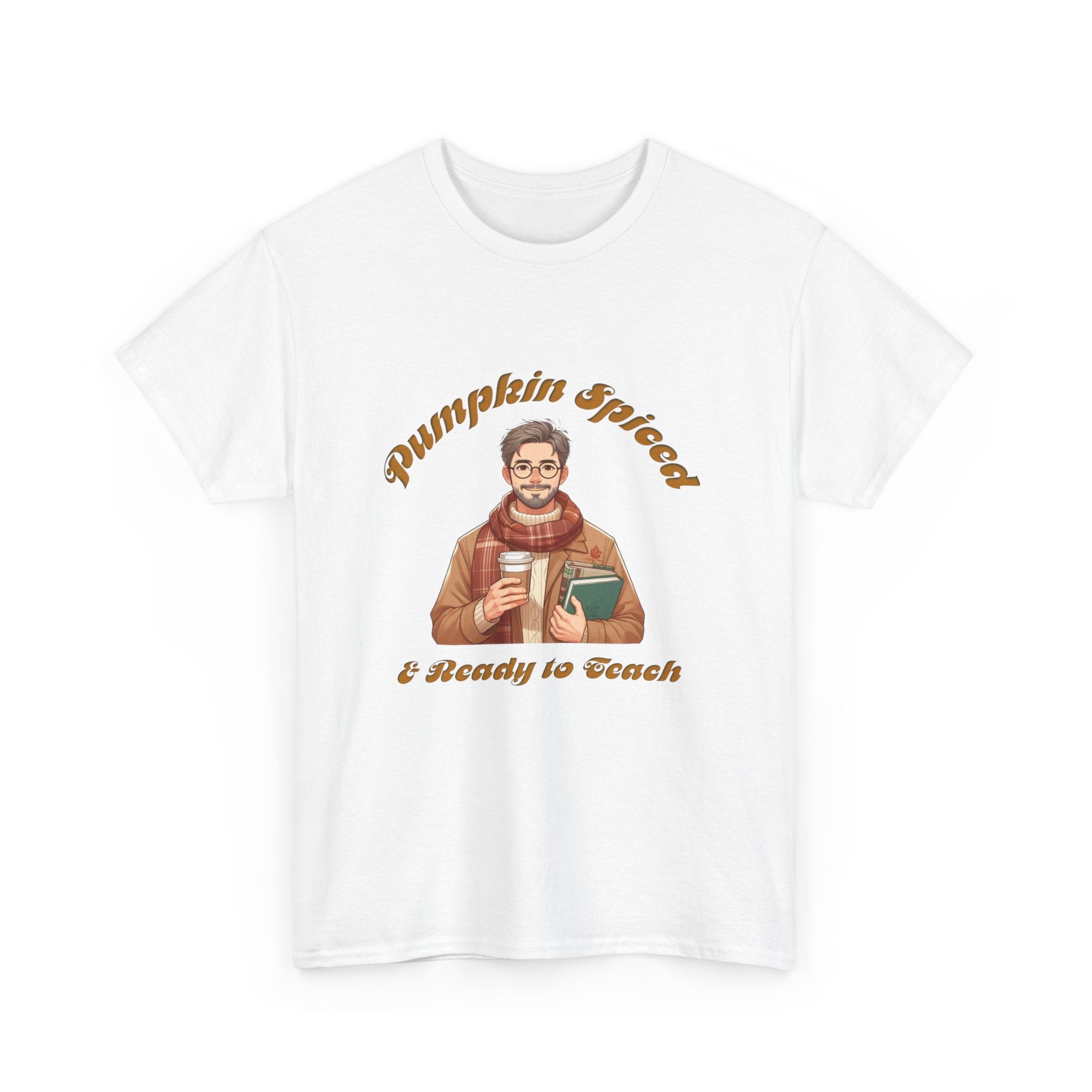 Pumpkin Spiced 7 Unisex Heavy Cotton Tee