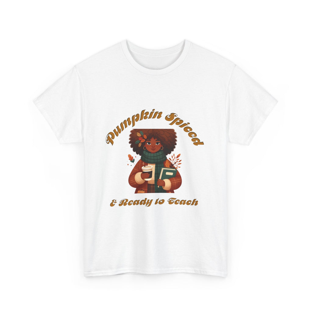 Pumpkin Spiced 5 Unisex Heavy Cotton Tee