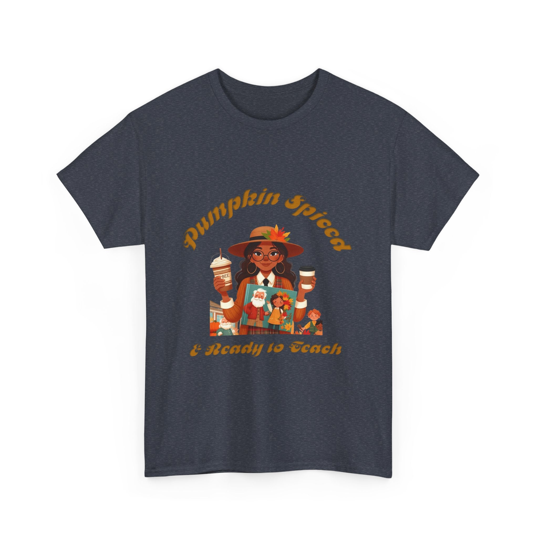 Pumpkin Spiced 2 Unisex Heavy Cotton Tee