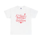 [NEW] My Heart Belongs Customizable T-Shirt