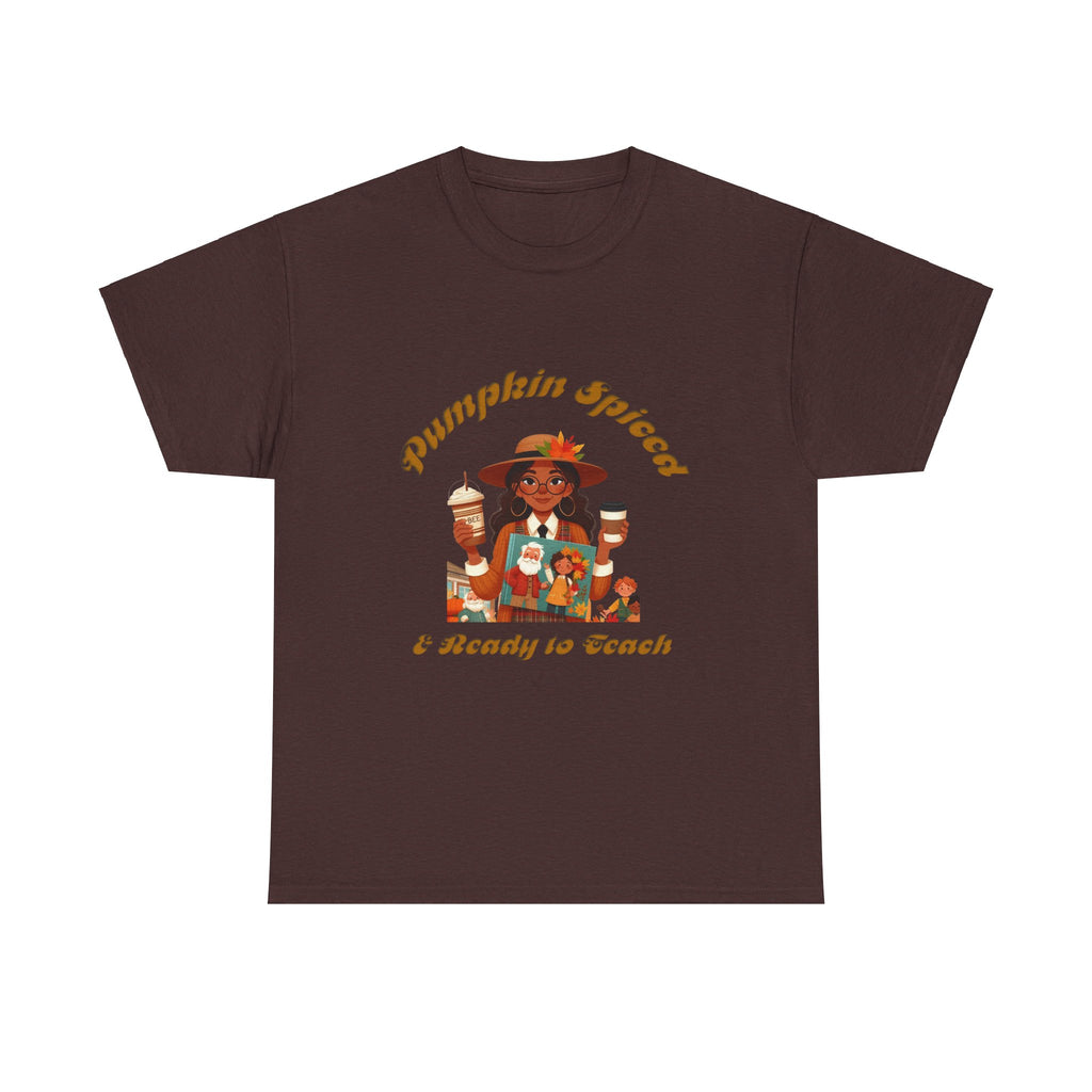 Pumpkin Spiced 2 Unisex Heavy Cotton Tee