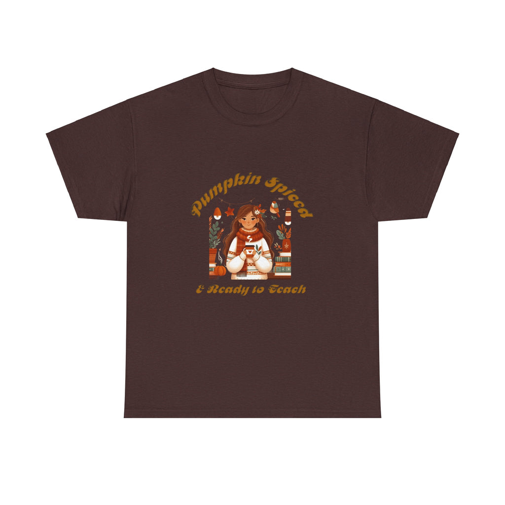 Pumpkin Spiced 3 Unisex Heavy Cotton Tee