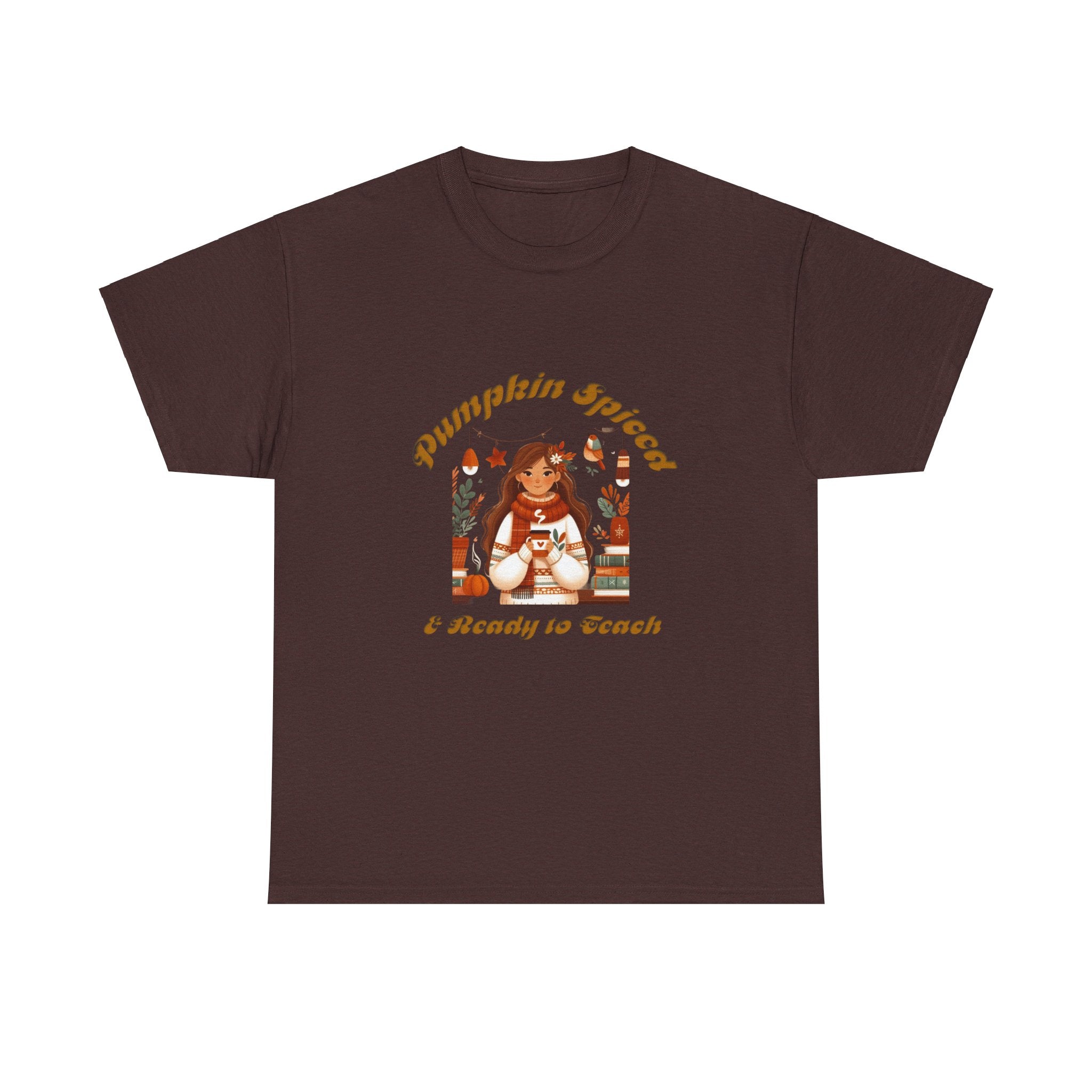Pumpkin Spiced 3 Unisex Heavy Cotton Tee