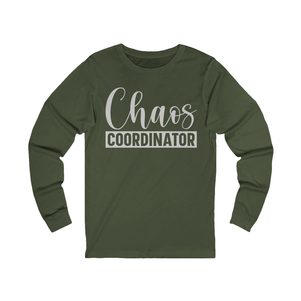 Chaos Coordinator Unisex Jersey Long Sleeve Tee