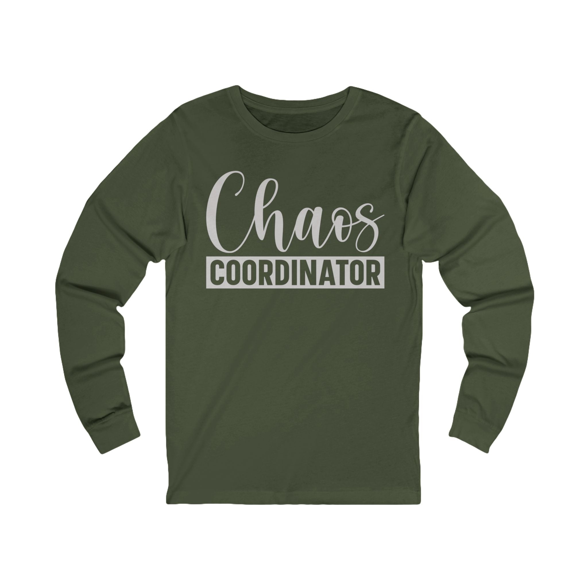 Chaos Coordinator Unisex Jersey Long Sleeve Tee