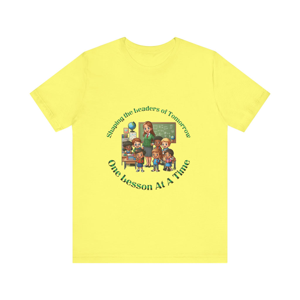 Shaping the Leaders of Tomorrow Unisex Jersey Short Sleeve Tee