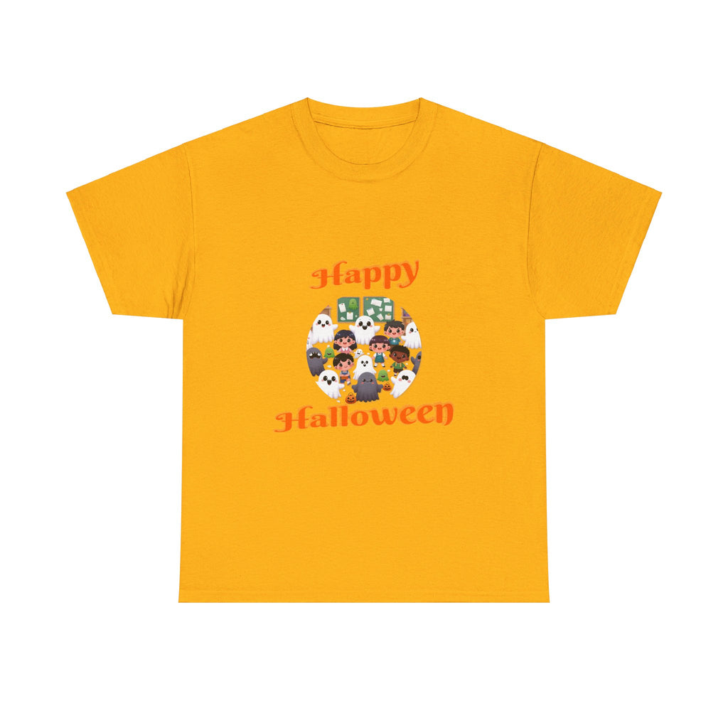 Happy Halloween Unisex Heavy Cotton Tee
