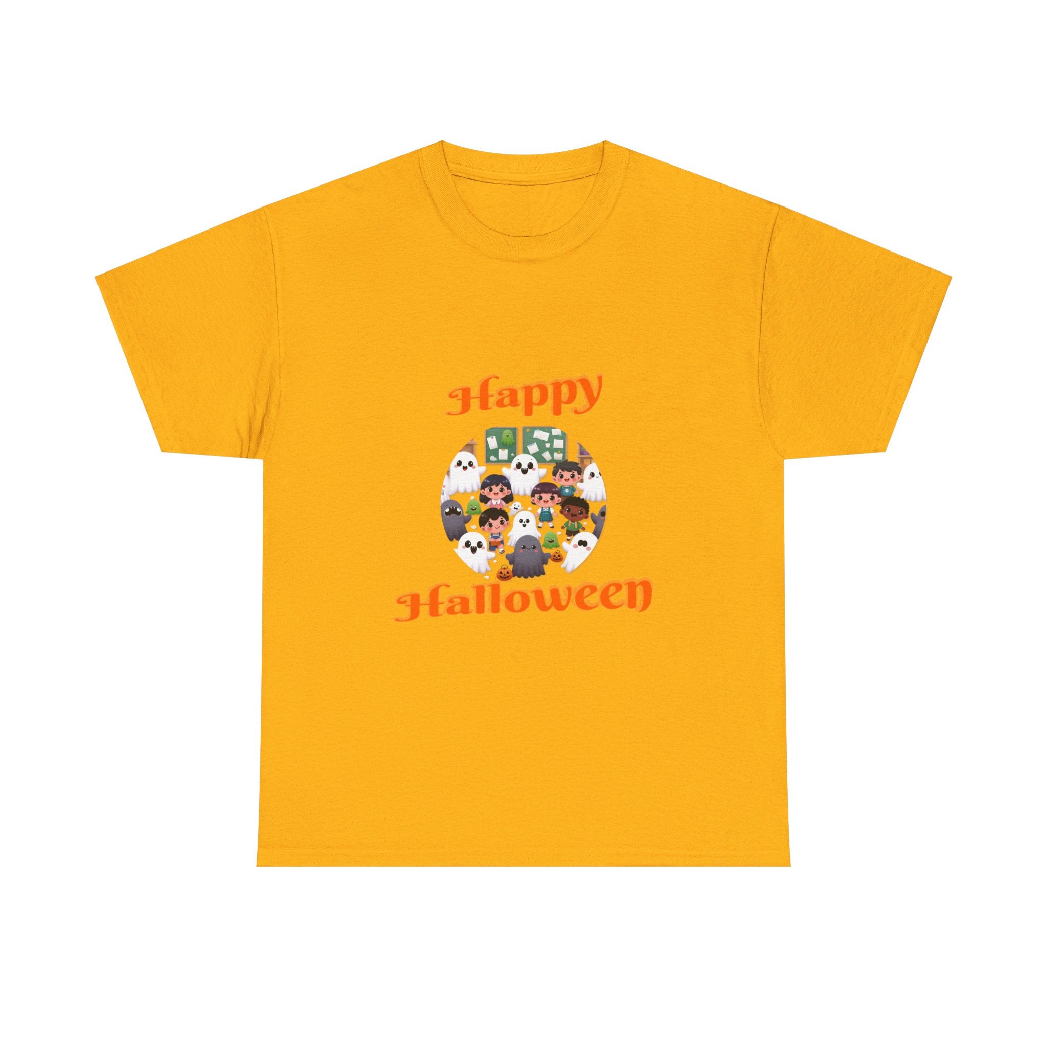 Happy Halloween Unisex Heavy Cotton Tee