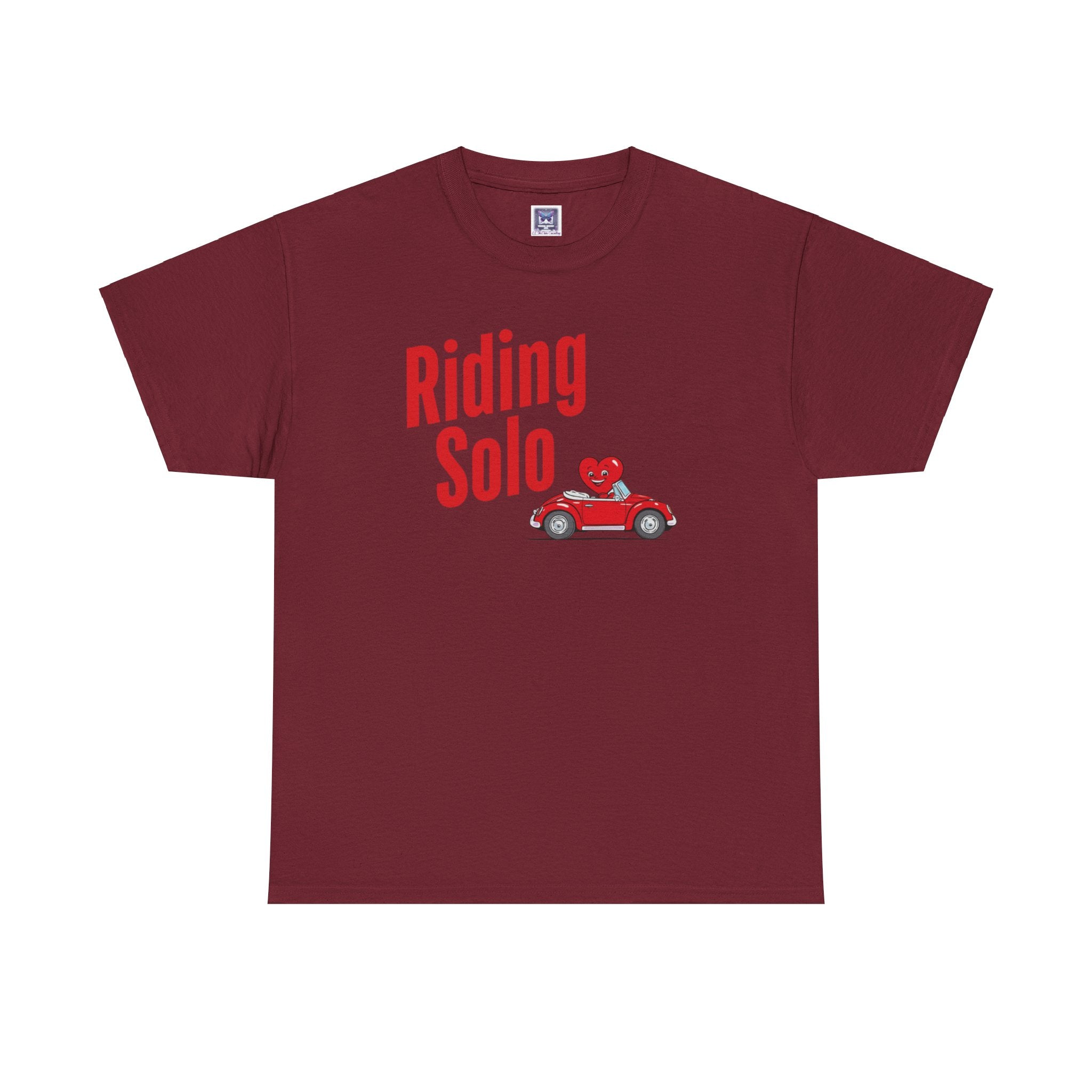 Riding Solo Valentine Unisex Tee