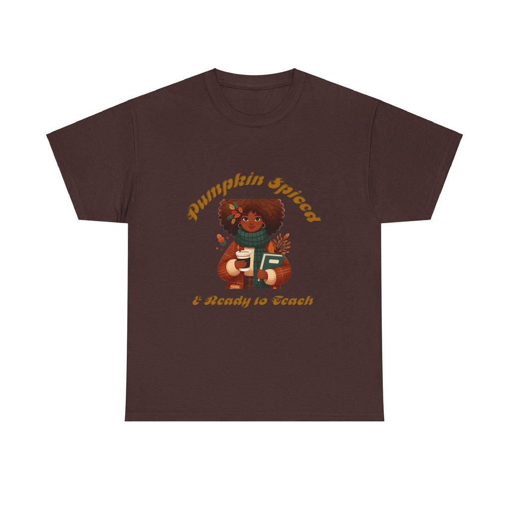 Pumpkin Spiced 5 Unisex Heavy Cotton Tee