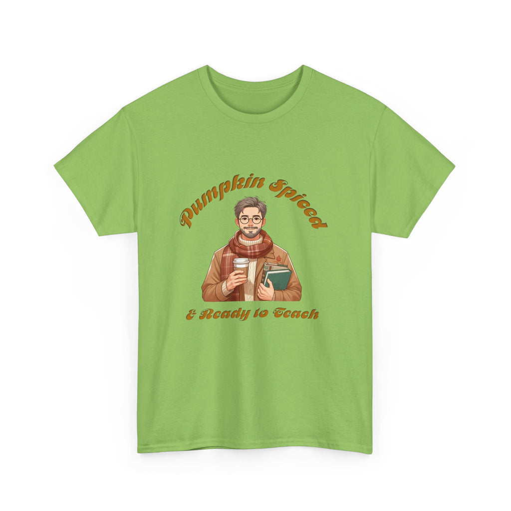 Pumpkin Spiced 7 Unisex Heavy Cotton Tee