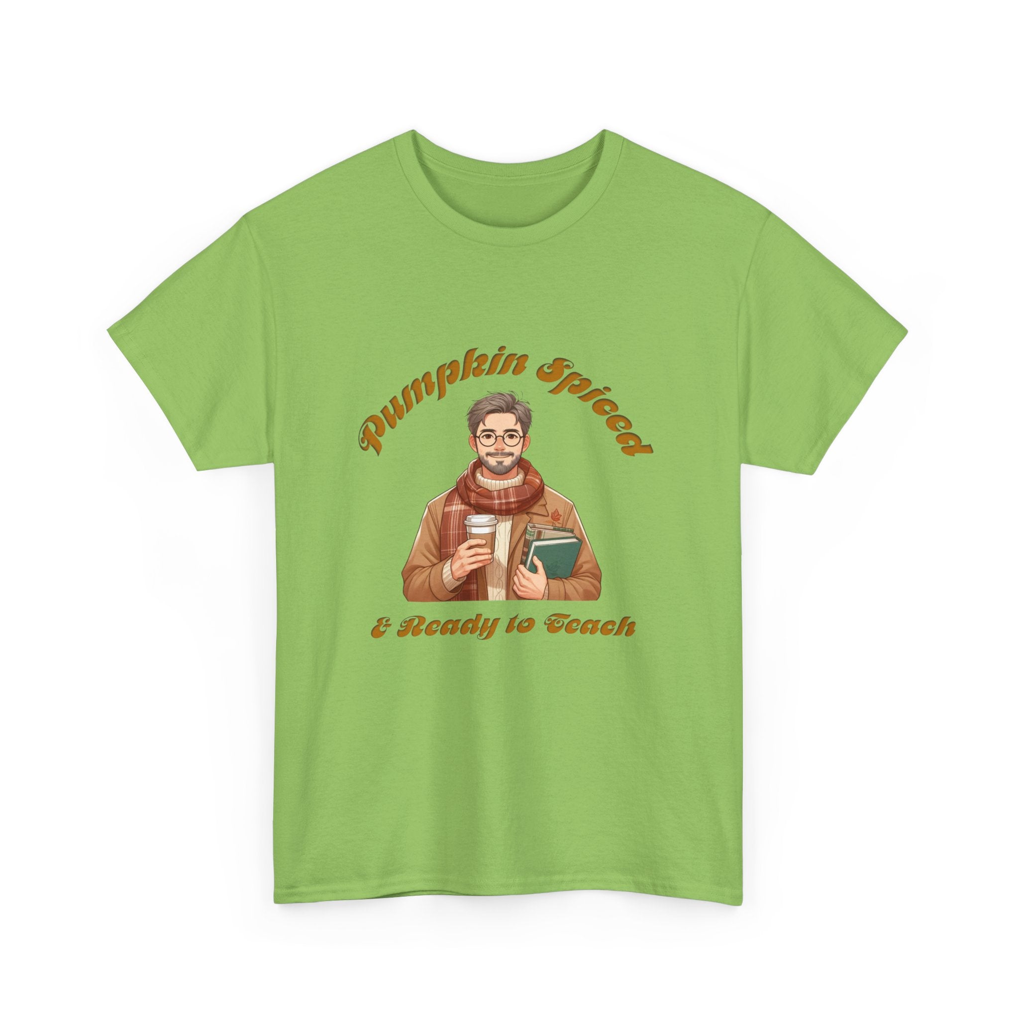 Pumpkin Spiced 7 Unisex Heavy Cotton Tee
