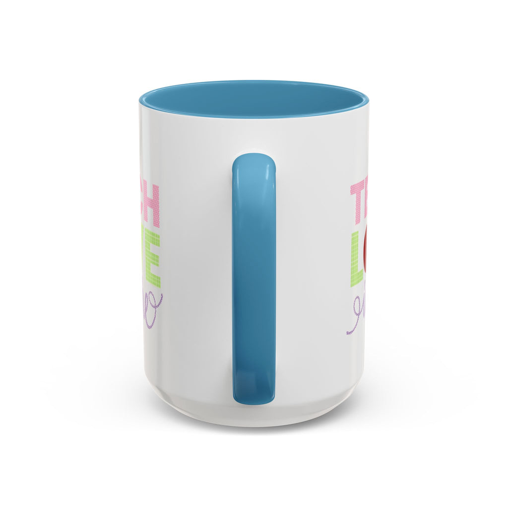 Teach Love Inspire Accent Coffee Mug
