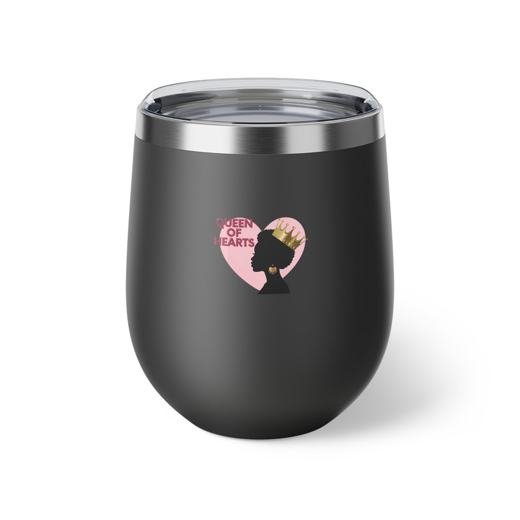 Queen of Hearts Wine Tumbler