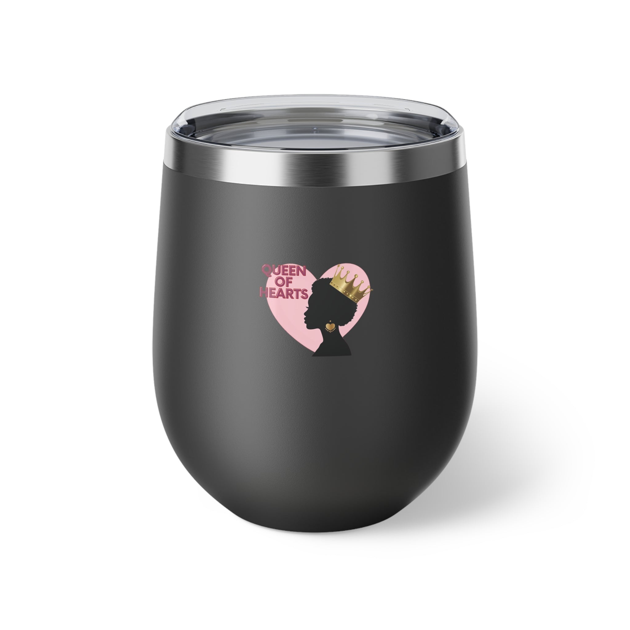 Queen of Hearts Wine Tumbler