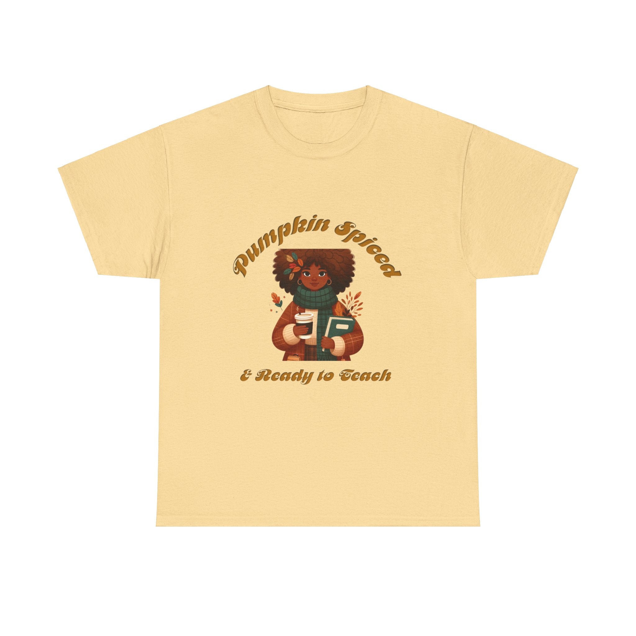 Pumpkin Spiced 5 Unisex Heavy Cotton Tee