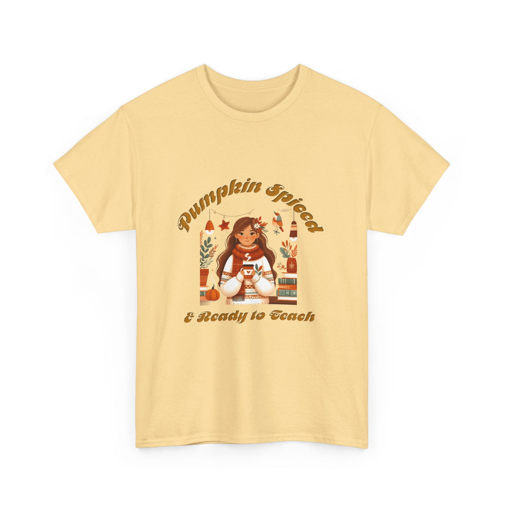 Pumpkin Spiced 3 Unisex Heavy Cotton Tee