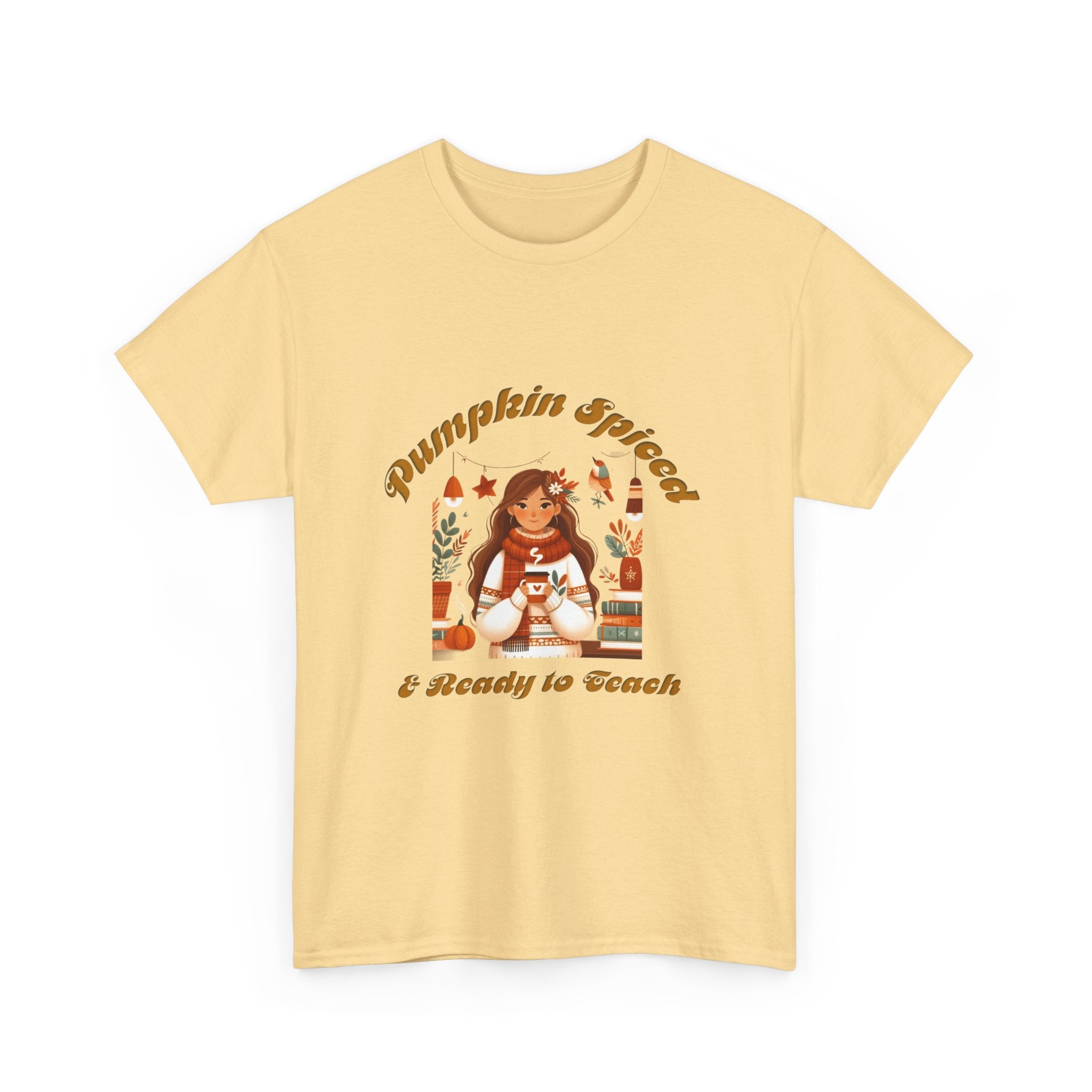 Pumpkin Spiced 3 Unisex Heavy Cotton Tee