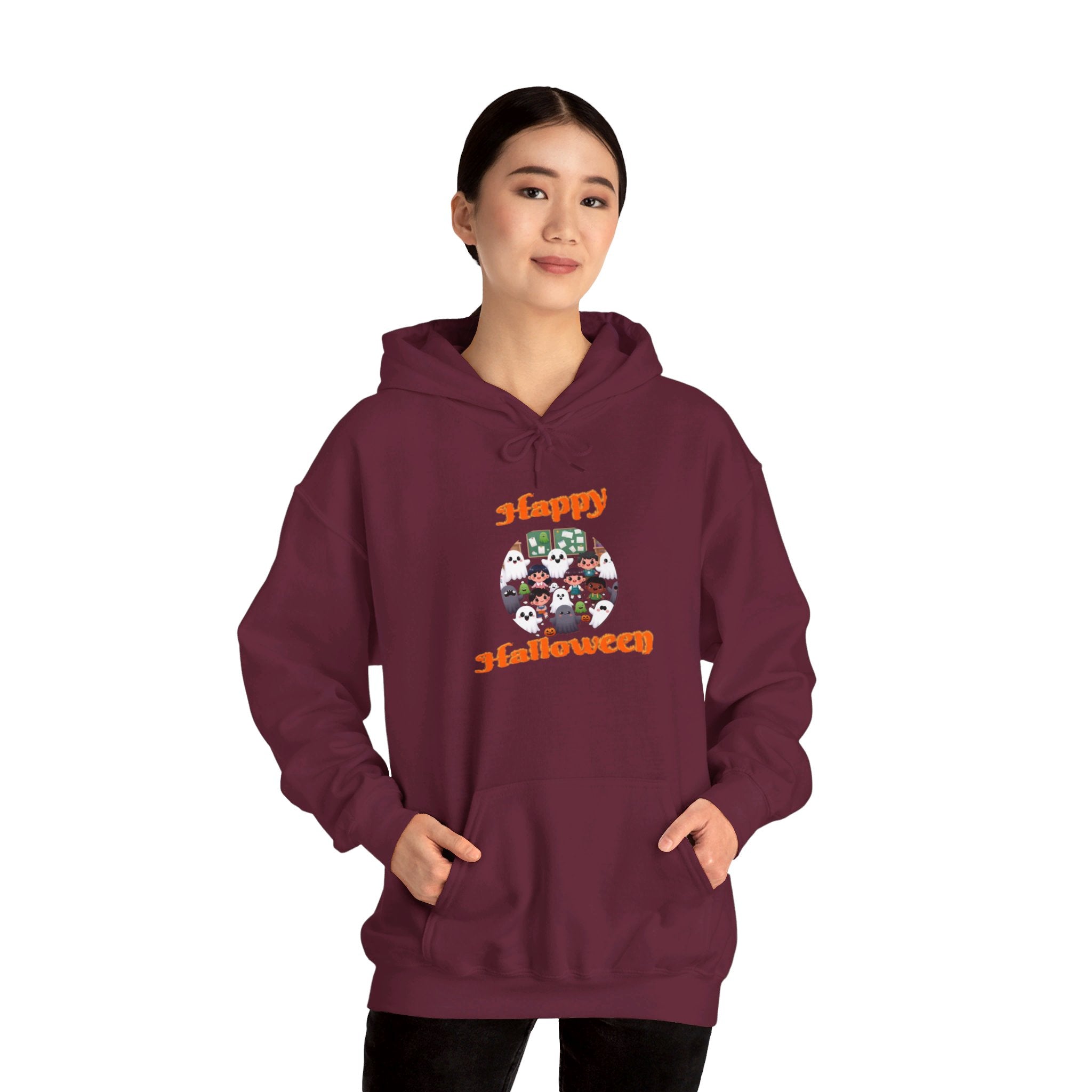 Happy Halloween Heavy Blend™ Hooded Sweatshirt