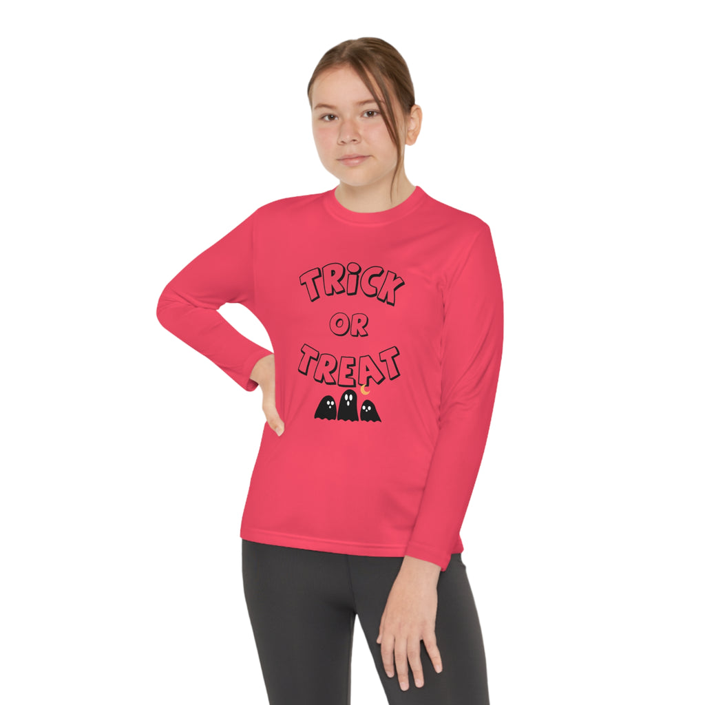 Youth Trick or Treat Long Sleeve Shirt
