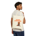 Happy Halloween 4 Cotton Canvas Tote Bag