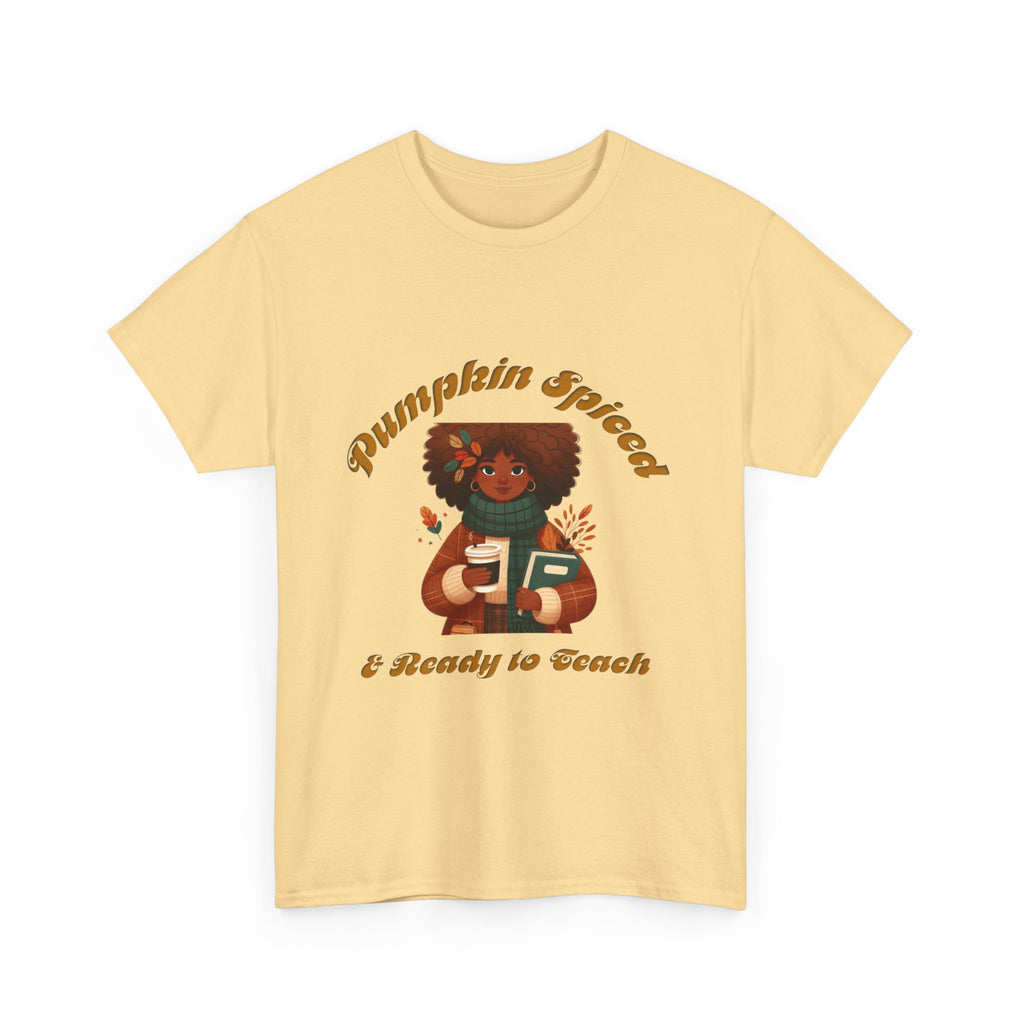 Pumpkin Spiced 5 Unisex Heavy Cotton Tee