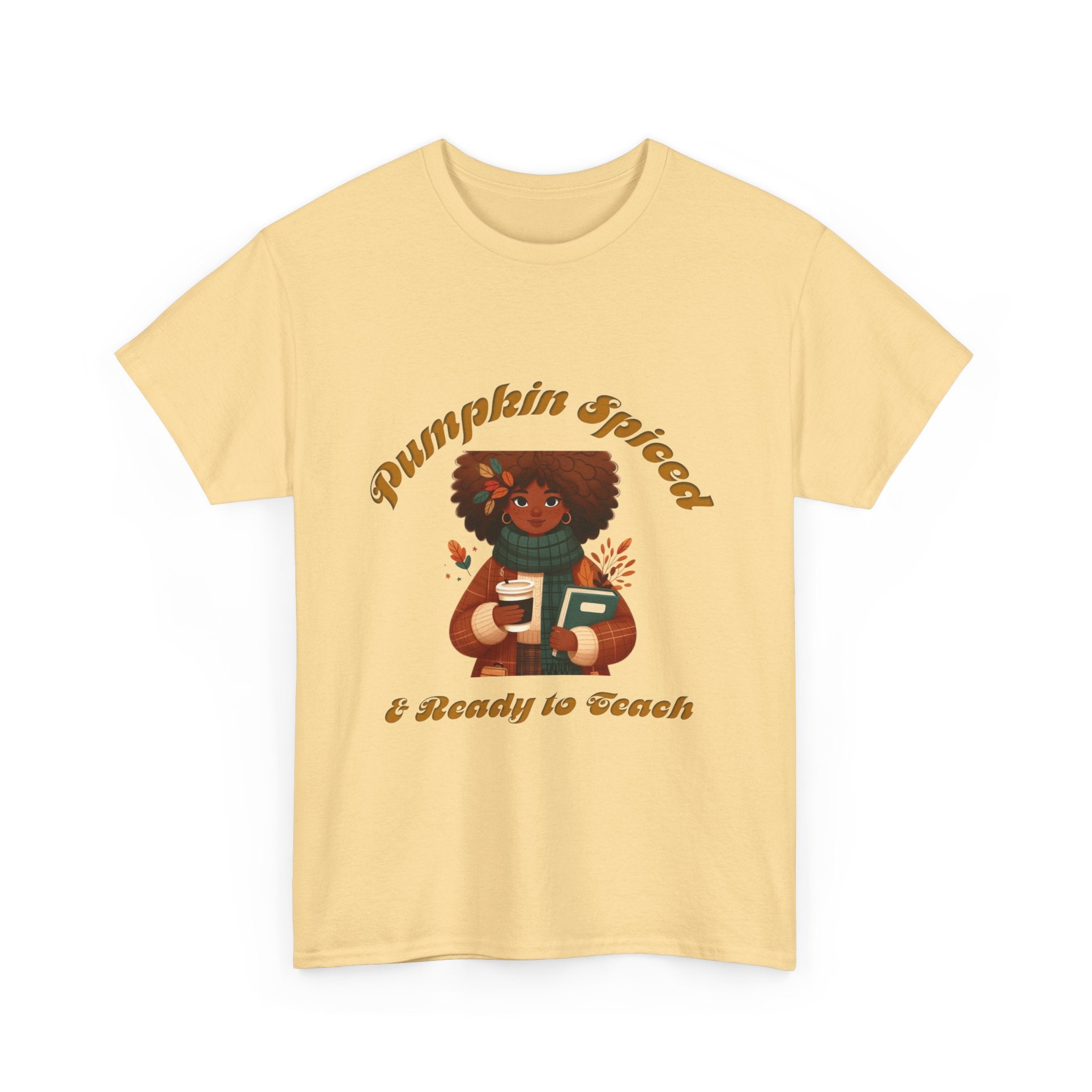 Pumpkin Spiced 5 Unisex Heavy Cotton Tee