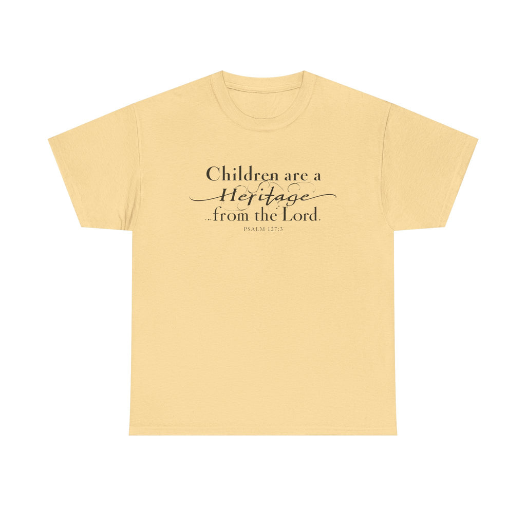 Grandma Heartbeat Adult Unisex Heavy Cotton Tee