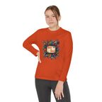 Youth Trick or Treat Spiderweb Long Sleeve Shirt
