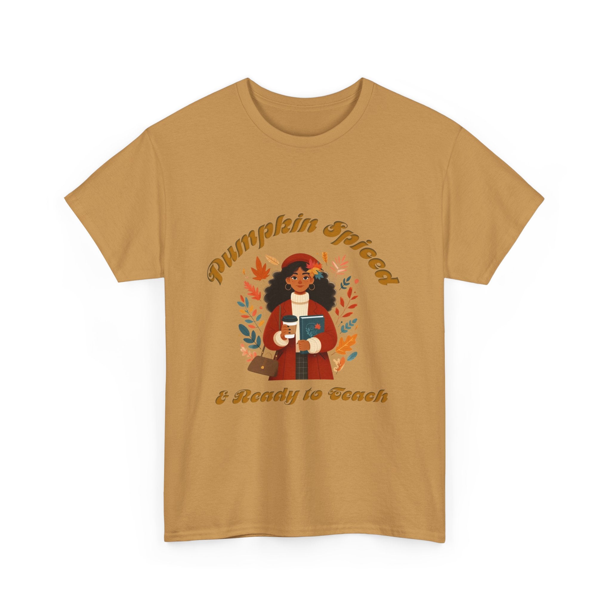 Pumpkin Spiced 1 Unisex Heavy Cotton Tee