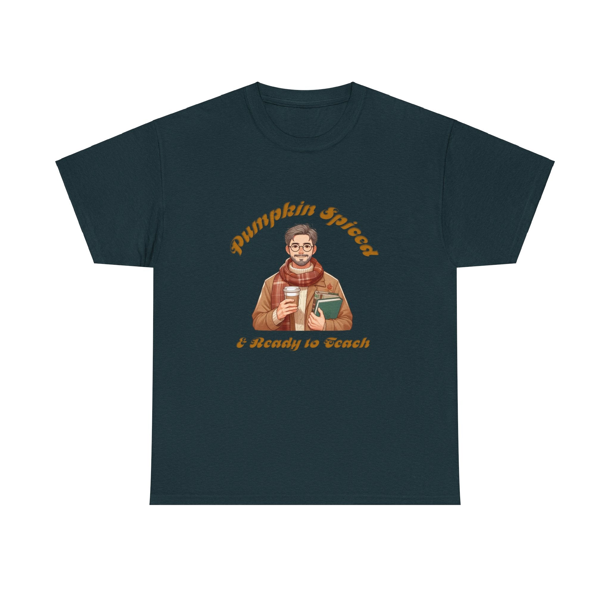 Pumpkin Spiced 7 Unisex Heavy Cotton Tee