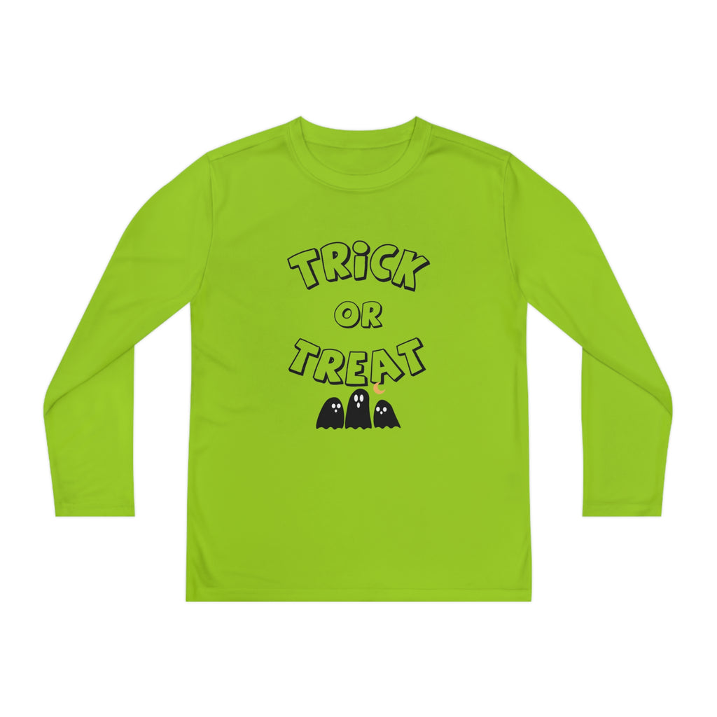 Youth Trick or Treat Long Sleeve Shirt