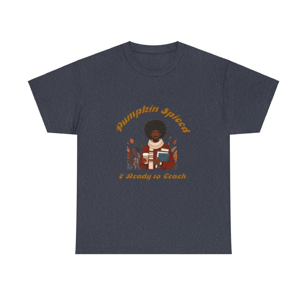 Pumpkin Spiced 4 Unisex Heavy Cotton Tee
