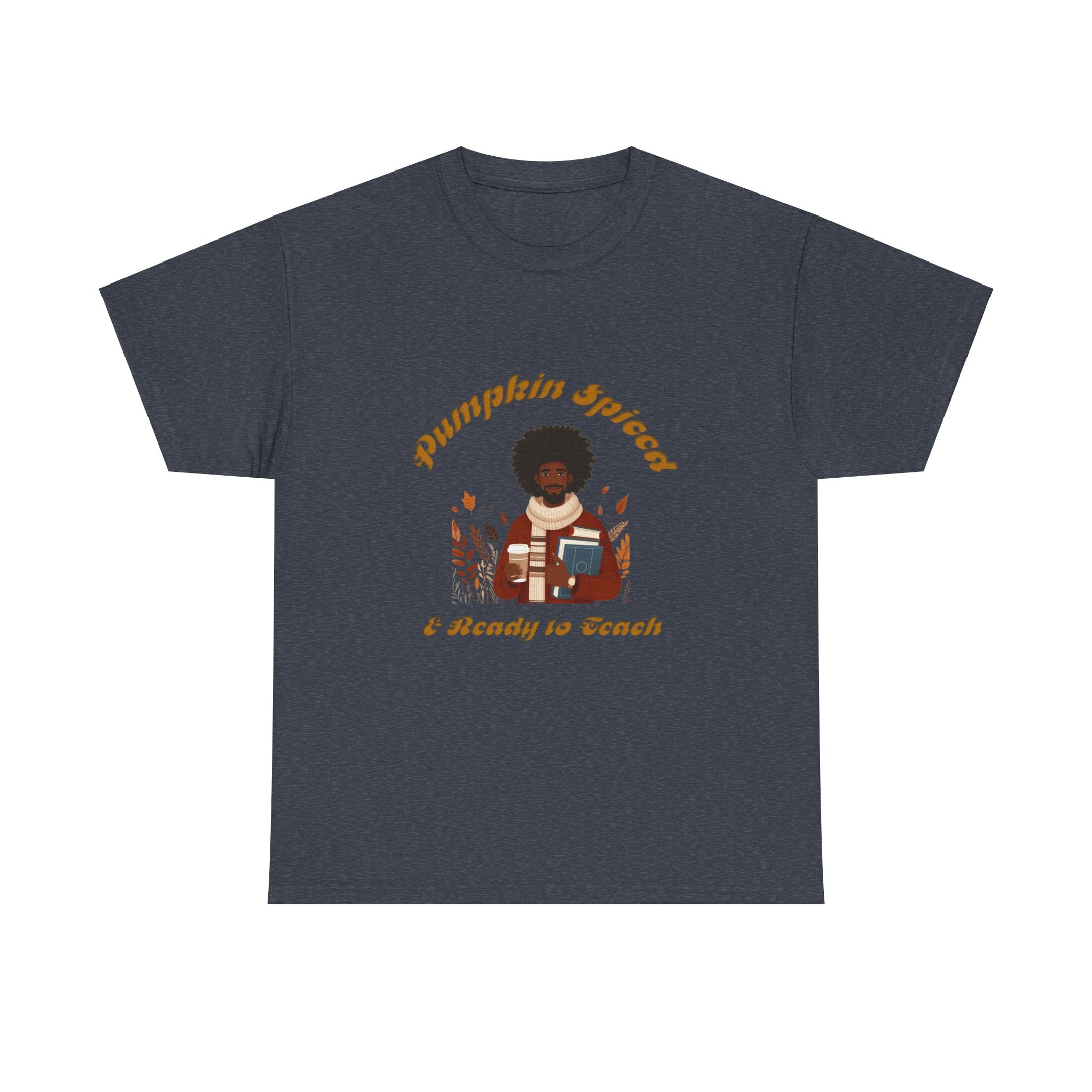 Pumpkin Spiced 4 Unisex Heavy Cotton Tee