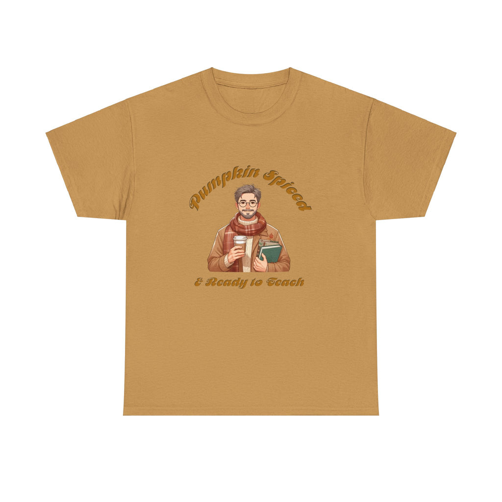 Pumpkin Spiced 7 Unisex Heavy Cotton Tee