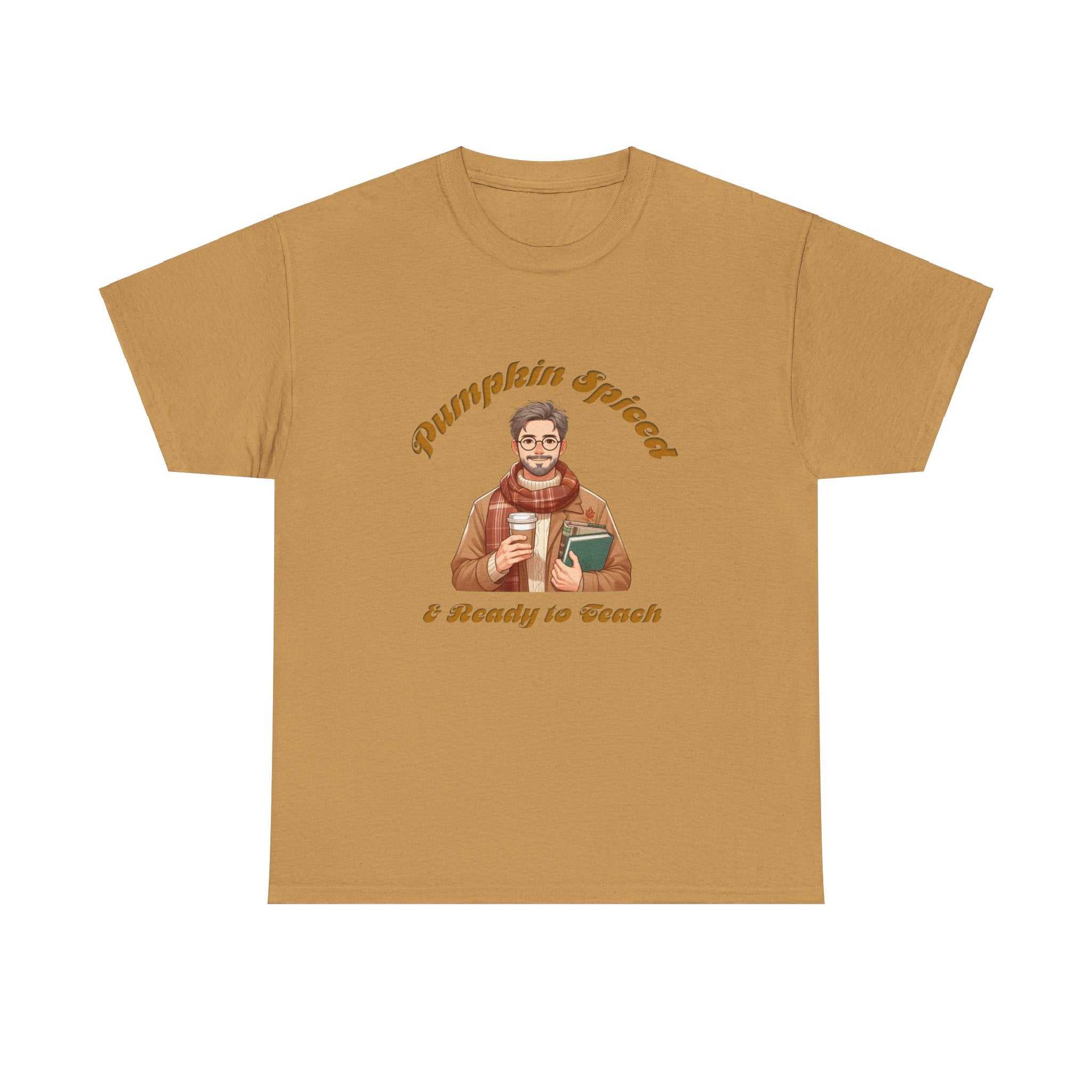 Pumpkin Spiced 7 Unisex Heavy Cotton Tee