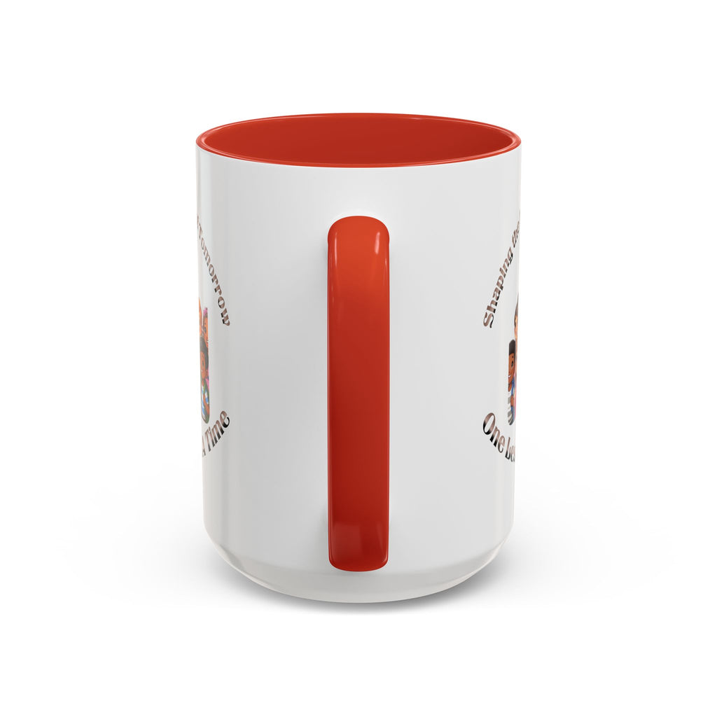 Shaping the Leaders of Tomorrow Accent Coffee Mug (11, 15oz)