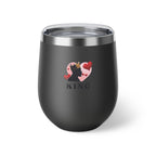 King of Hearts Valentine's Wine Tumbler