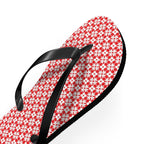 Flip Flops Flowery Red