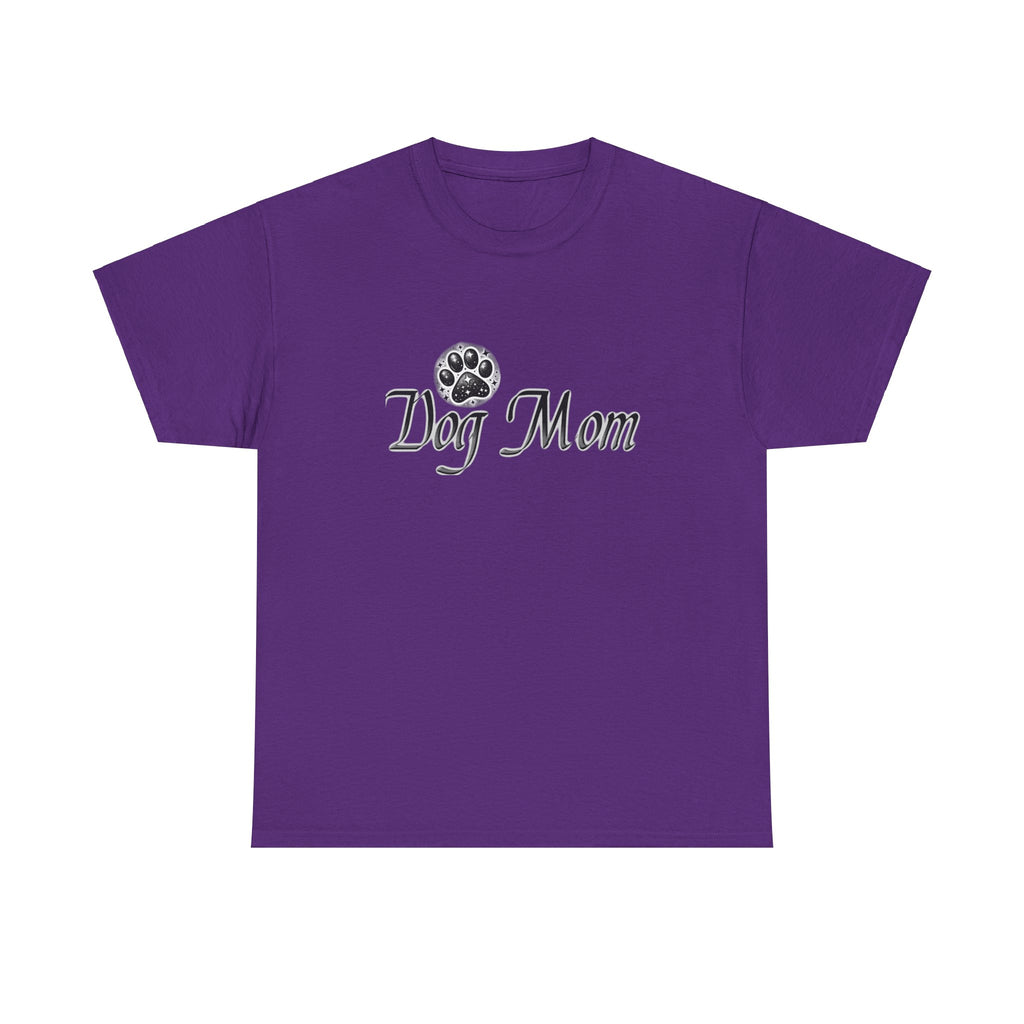 Dog Mom B/W Unisex Heavy Cotton Tee